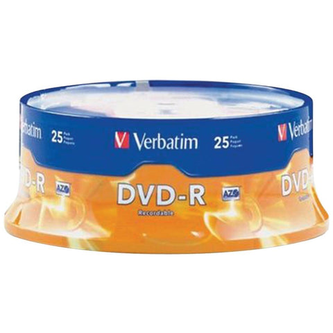 Verbatim 4.7gb Dvd-rs (25-ct Spindle) Vtm95058