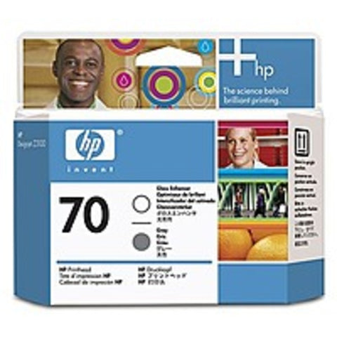 Hp C9410a 70 Gloss Enhancer/gray Printhead For Designjet Z2100 And Z3100 Series Printers