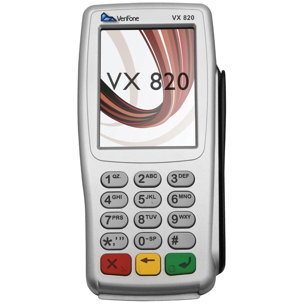 Verifone Vx 820 Payment Terminal - 3.5 - Color - Arm Arm11 400 Mhz - 32 Mb Ram - Ethernet - Near Field Communication - Multi-port - Pin Pad, Pci Ped