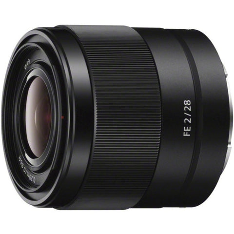 Sony - 28 Mm - F/2 - Fixed Focal Length Lens For Sony E - Designed For Camera - 49 Mm Attachment - 0.13x Magnification