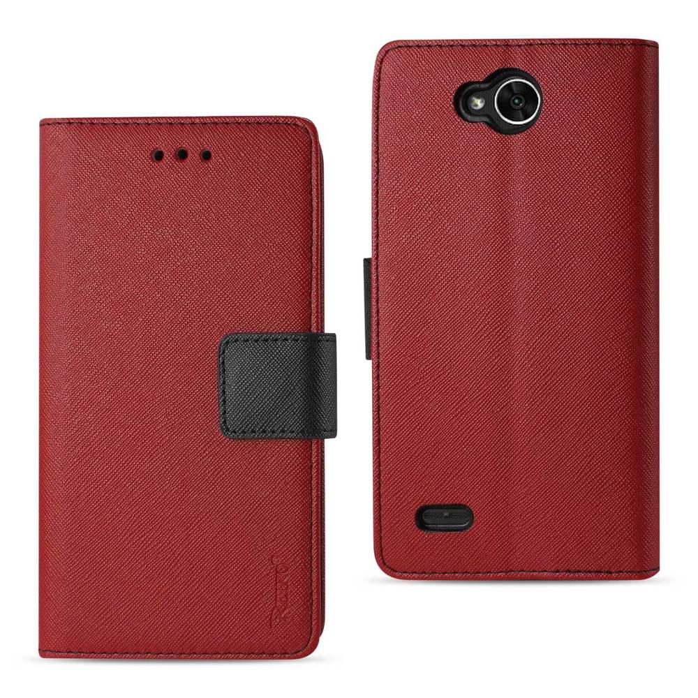 Reiko Lg X Power 2 3-in-1 Wallet Case In Red