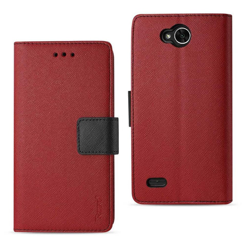 Reiko Lg X Power 2 3-in-1 Wallet Case In Red