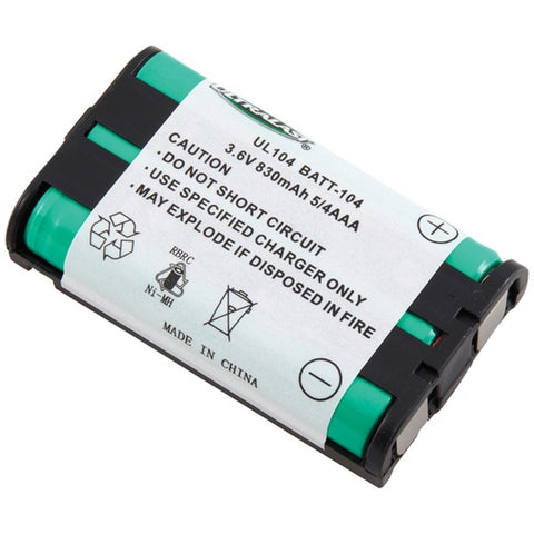 NABC UL-104 UltraLast Nickel Metal Hydride Cordless Phone Battery