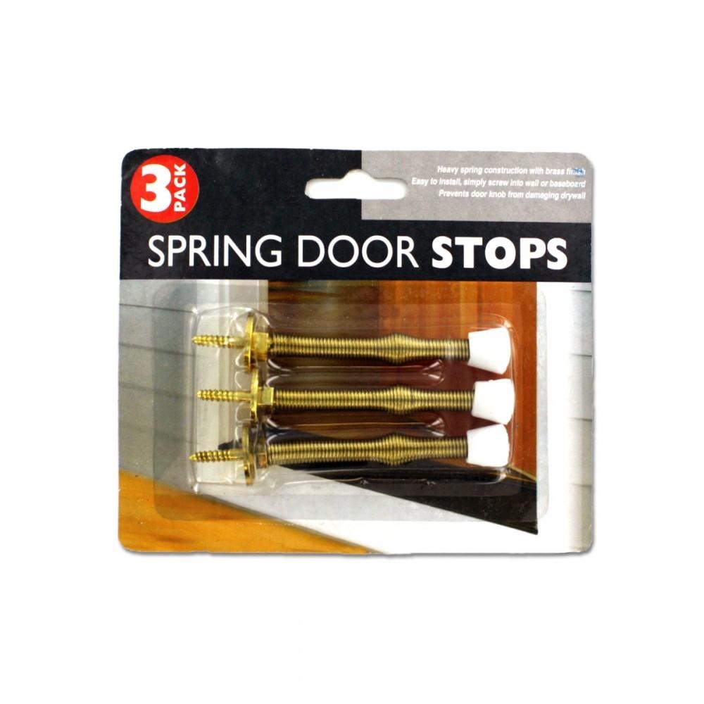 3 Pack Spring Door Stop Set Mo051