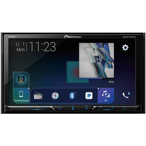 Pioneer 7&amp;quot; Double-din In-dash Dvd Receiver With Bluetooth &amp;amp; Siriusxm Ready Pioavh600ex