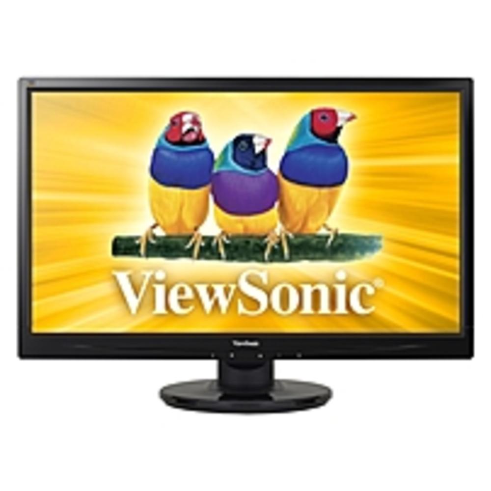 Viewsonic Va2446m-led 24 Led Lcd Monitor - 16:9 - 5 Ms - Adjustable Monitor Angle - 1920 X 1080 - 1,000,000:1 - Full Hd - Speakers - Dvi - Vga - 34 W - Energy Star 5.0, Weee, Rohs, Reach, Tco Certified Monitors 5.1, Erp, China Energy Label (cel)
