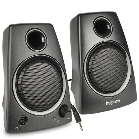 Logitech Z130 2-piece Multimedia Speaker Set (black)