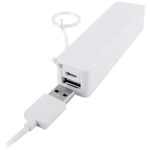 Iessentials 2&#44;600mah Li-ion Battery Bank (white) Iepbwt
