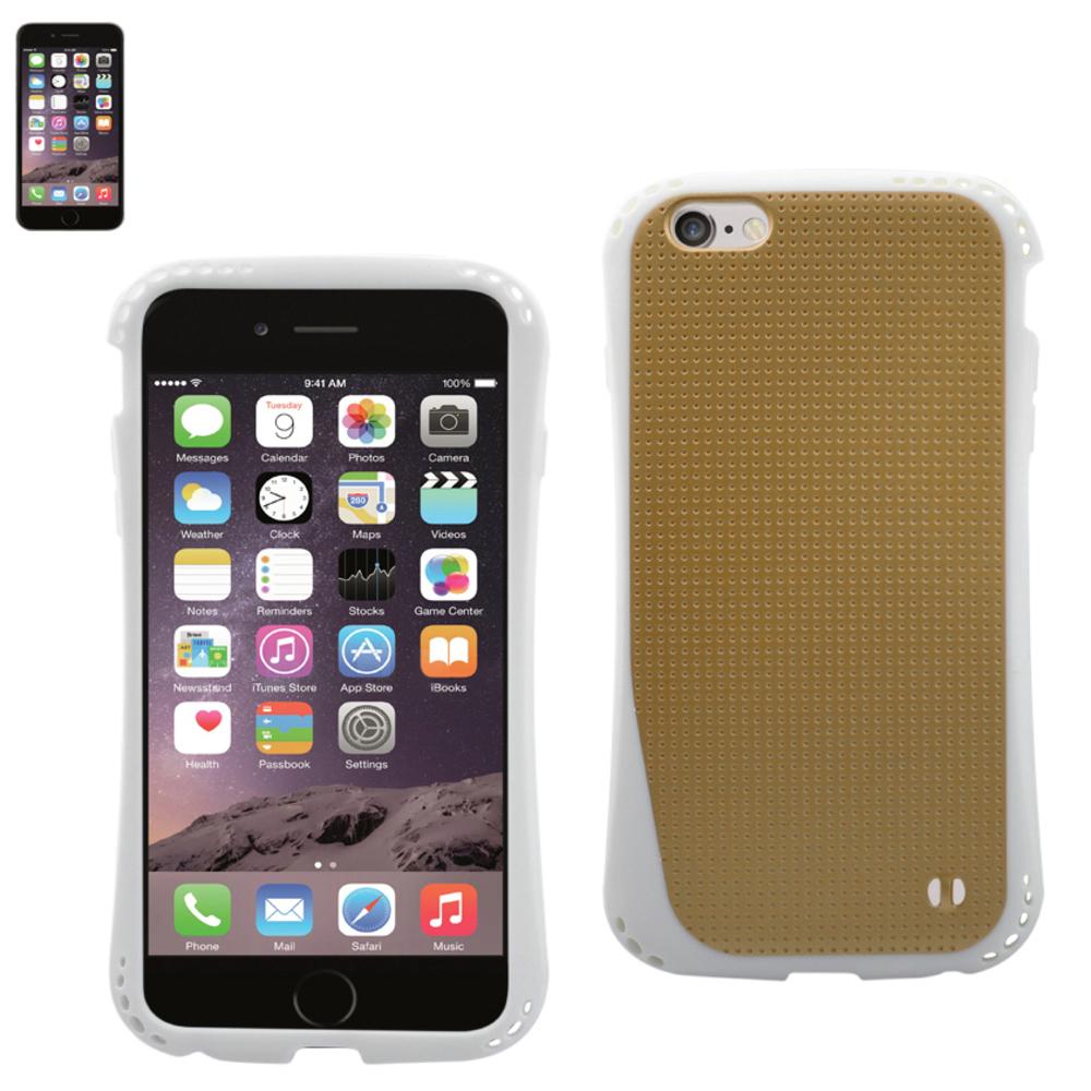 Reiko Iphone  6s/ 6 Dropproof Air Cushion Case With Chain Hole In Gold