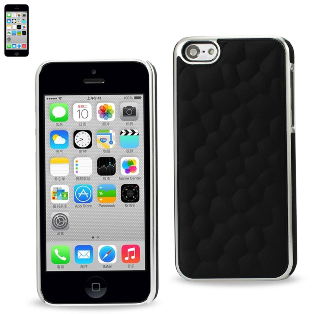 Reiko Iphone Se/ 5s/ 5 Bubble Metal Plated Case In Black