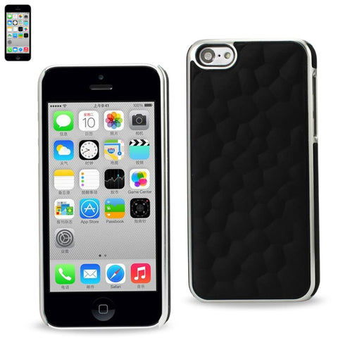 Reiko Iphone Se/ 5s/ 5 Bubble Metal Plated Case In Black