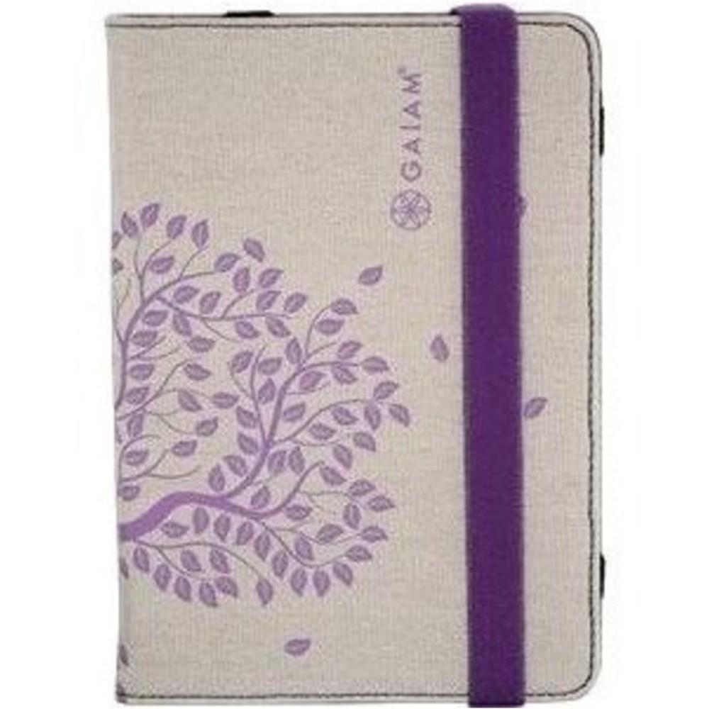 Gaiam 30797 Carrying Case (folio) Ipad Mini, Tablet - Slip Resistant Interior, Scratch Resistant Interior - Canvas, Microfiber Interior - Tree Of Life - 10.2 Height X 8 Width X 0.8 Depth