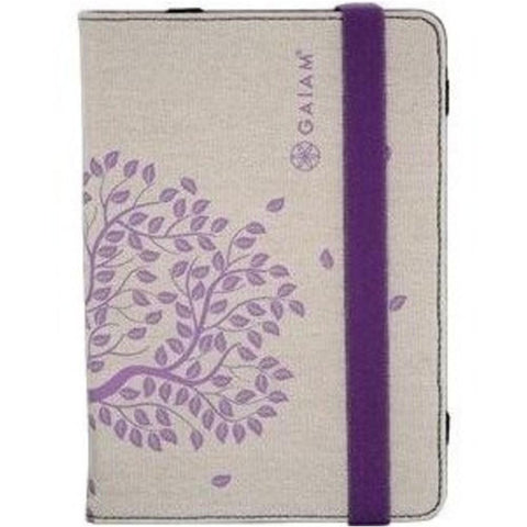 Gaiam 30797 Carrying Case (folio) Ipad Mini, Tablet - Slip Resistant Interior, Scratch Resistant Interior - Canvas, Microfiber Interior - Tree Of Life - 10.2 Height X 8 Width X 0.8 Depth