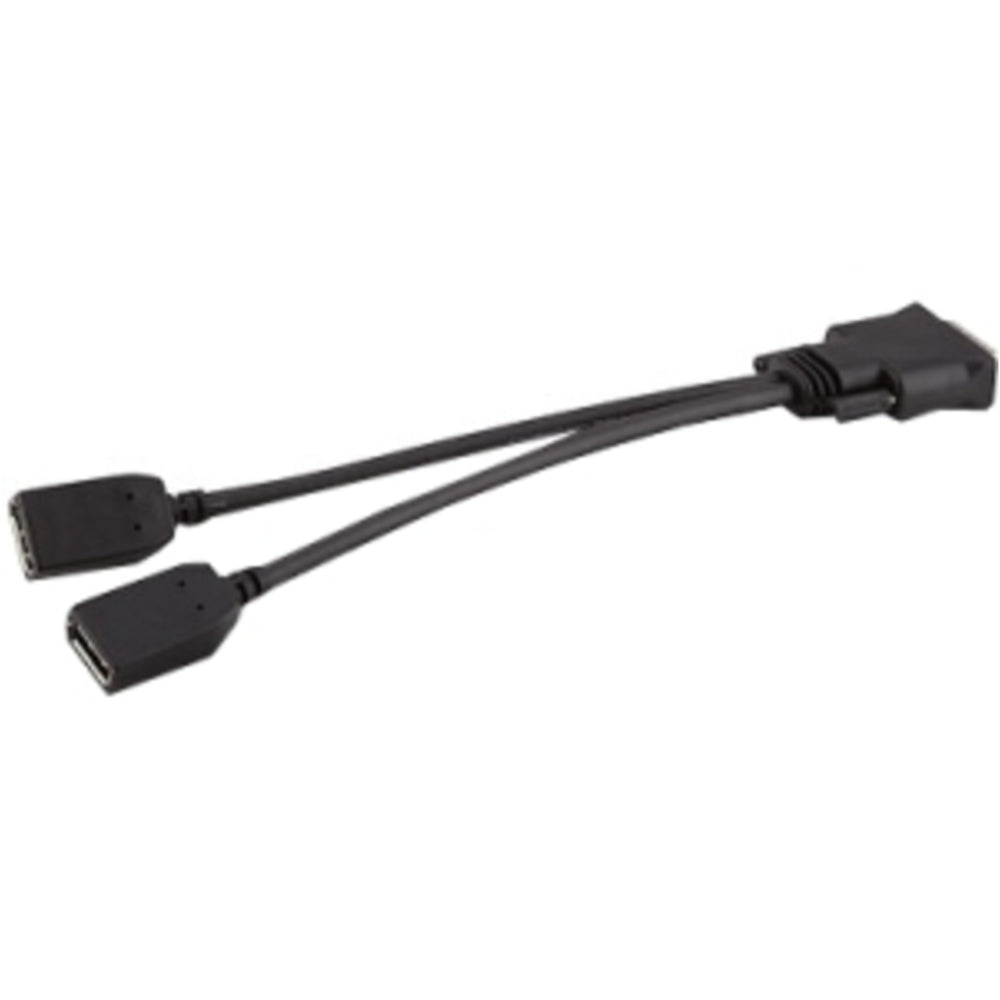 Hp Video Cable Adapter - Dms-59 Video - Displayport Female Digital Audio/video - Black