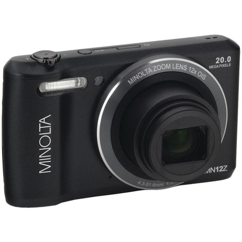 Minolta 20.0-megapixel Hd Wi-fi Digital Camera (black) Elbmn12zbk