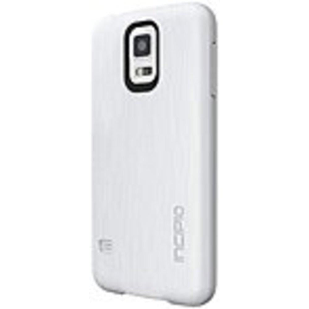 Incipio Feather Shine Case For Samsung Galaxy S5 - White - Sa-529-wht - Ultra Thin - Aluminum Finish - Plextonium