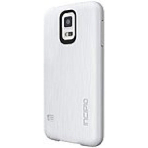 Incipio Feather Shine Case For Samsung Galaxy S5 - White - Sa-529-wht - Ultra Thin - Aluminum Finish - Plextonium