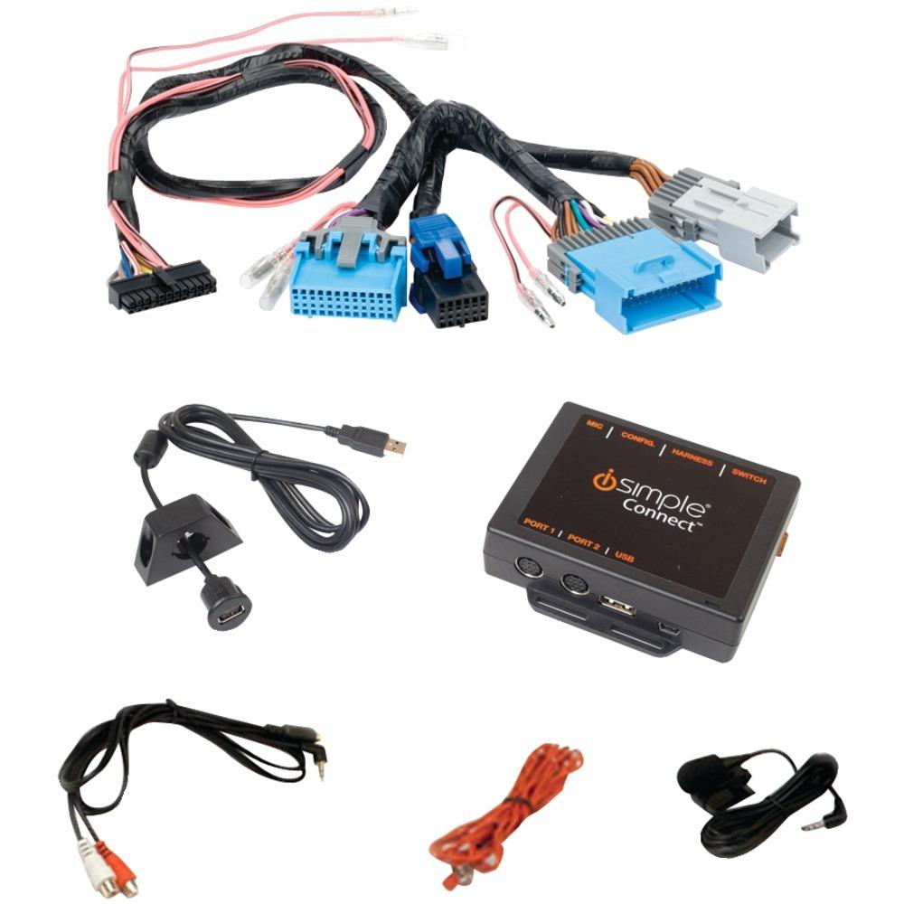 Isimple Droid&#44; Ipad And Iphone And Ipod &amp;amp; Other Smartphones Factory Radio Interface (for Select Gm Vehicles) Aoaisgm655