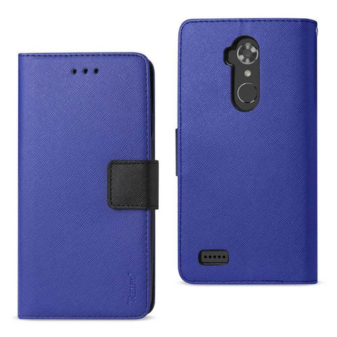 Reiko Zte Max Xl/ N9560 3-in-1 Wallet Case In Navy