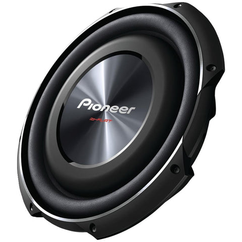 Pioneer 12&amp;quot; 1&#44;500-watt Shallow-mount Subwoofer With Single 4ohm Voice Coil Piotssw3002s4