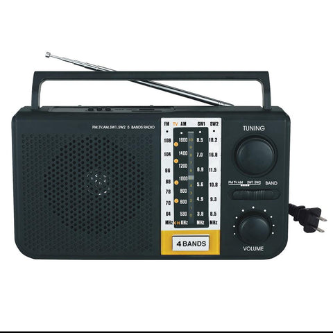 Supersonic 5 Band Am/fm/sw1/sw2/tv Radio