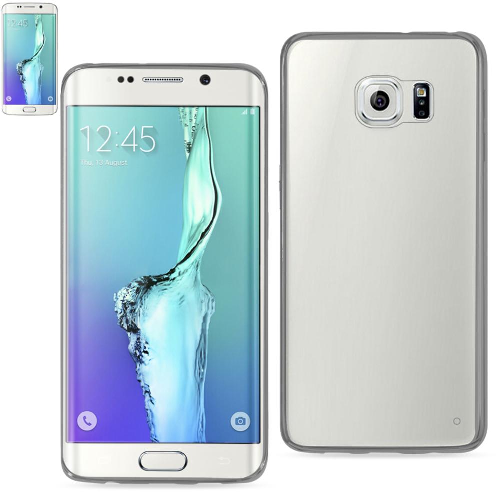 Reiko Samsung Galaxy S6 Edge Plus Clear Back Frame Bumper Case In Gray