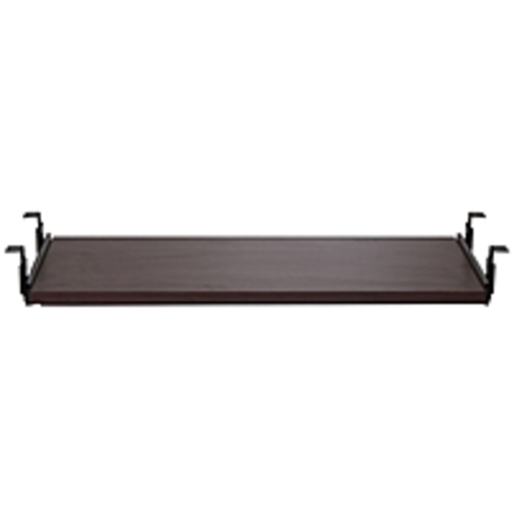 Lorell Llr87523 26-inch Laminate Keyboard Tray - Mahogany
