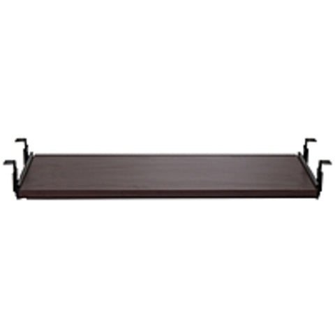 Lorell Llr87523 26-inch Laminate Keyboard Tray - Mahogany