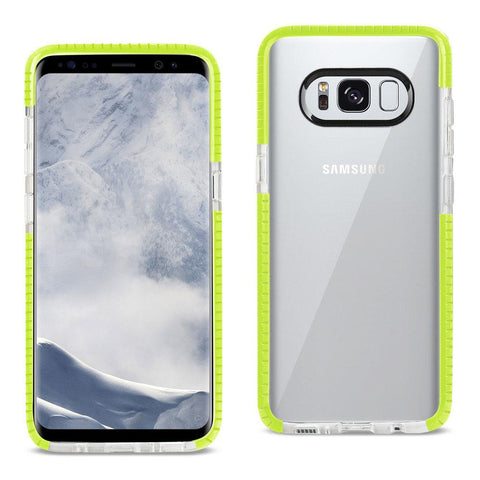Reiko Samsung Galaxy S8 Edge/ S8 Plus Soft Transparent Tpu Case In Clear Green