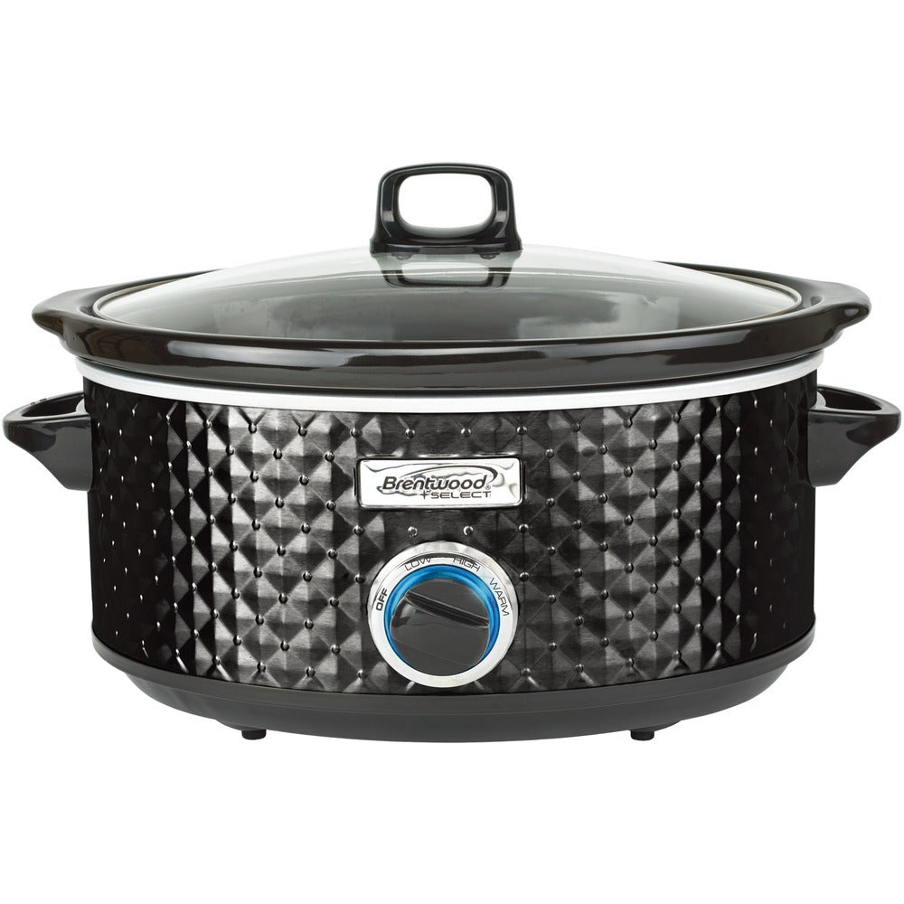 Brentwood Appliances 7-quart Slow Cooker (black) Btwsc157bk