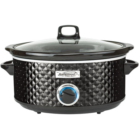 Brentwood Appliances 7-quart Slow Cooker (black) Btwsc157bk
