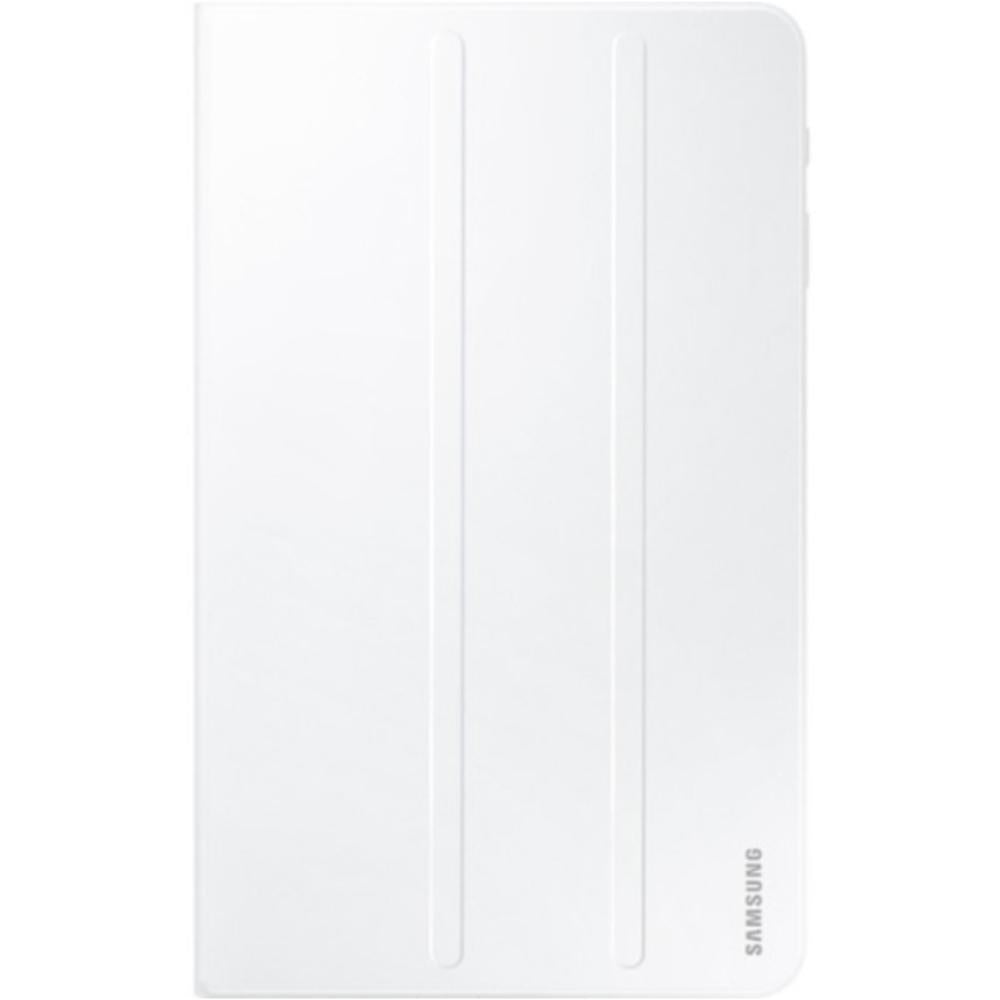 Samsung Book Cover Carrying Case (book Fold) For 10.1 Tablet - White - Scratch Resistant, Damage Resistant - Polyurethane