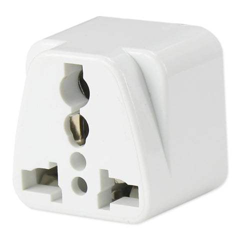 Reiko Universal Europe Eu / Uk / Au To Us Travel Plug Power Adapter Converter In White