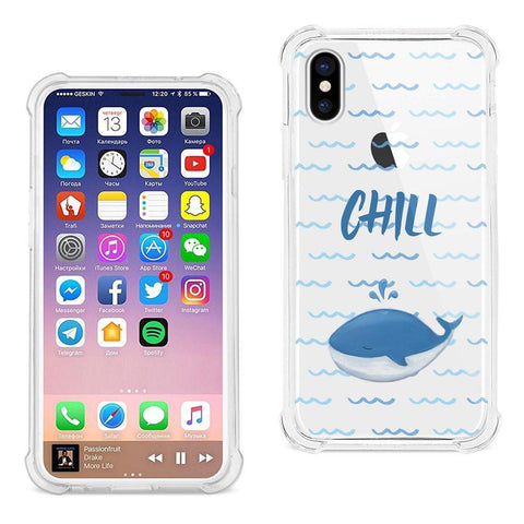 Reiko Iphone X/iphone Xs Solid Armor Dual Layer Protective Case In Pink