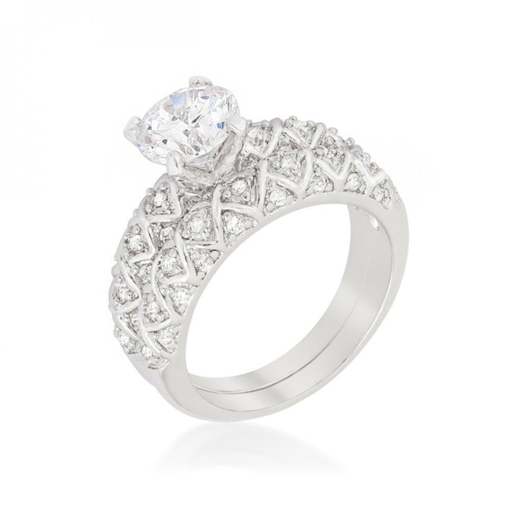 Unique Wedding Set (size: 10) R08372r-c01-10