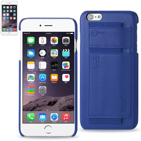Reiko Iphone 6 Plus Rfid Genuine Leather Case Protection And Key Holder In Ultramarine