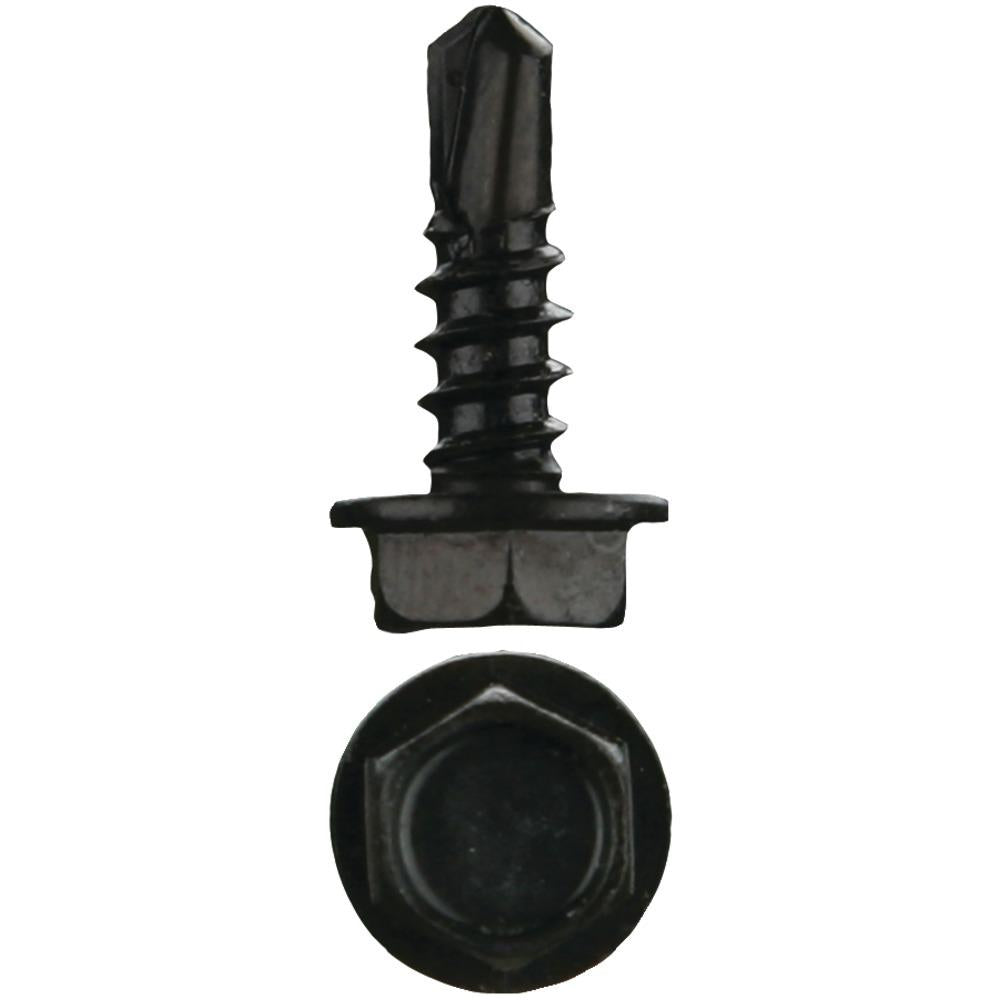 Install Bay Hwht812 .5 Hex Washer-head Tek Screws, 500 Pk