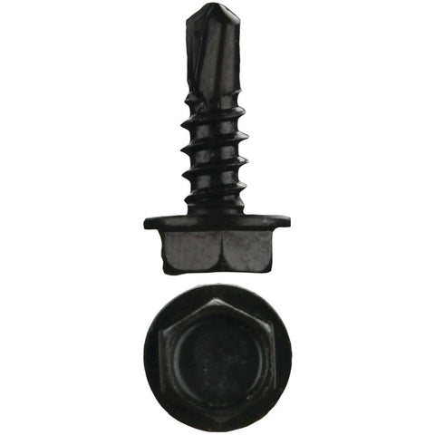 Install Bay Hwht812 .5 Hex Washer-head Tek Screws, 500 Pk