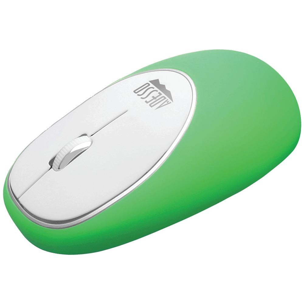 Adesso Imouse E60g Imouse E60 Wireless Antistress Gel Mouse (green)