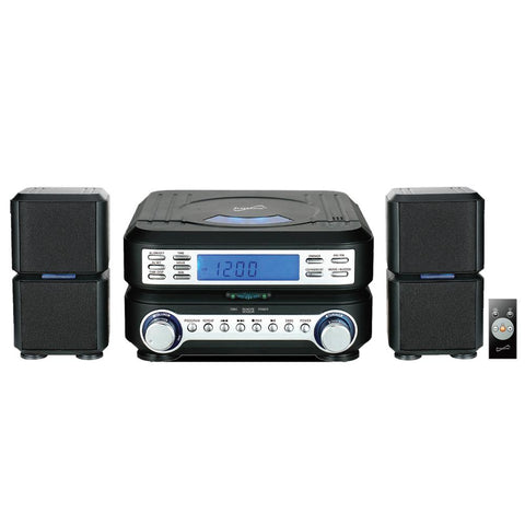 Supersonic Portable Micro System With Bluetooth, Cd Player, Aux Input &amp; Am/fm Radio