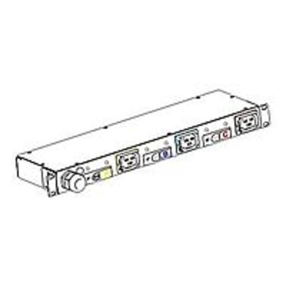 Eaton Eba332-10 Epdu 3-outlet Pdu - 3 X Iec 60320 C19 - 1u - Rack-mountable