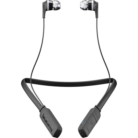 Skullcandy Inkd Earset - Stereo - Wireless - Bluetooth - 30 Ft - Earbud, Behind-the-neck - Binaural - In-ear - Black, Gray