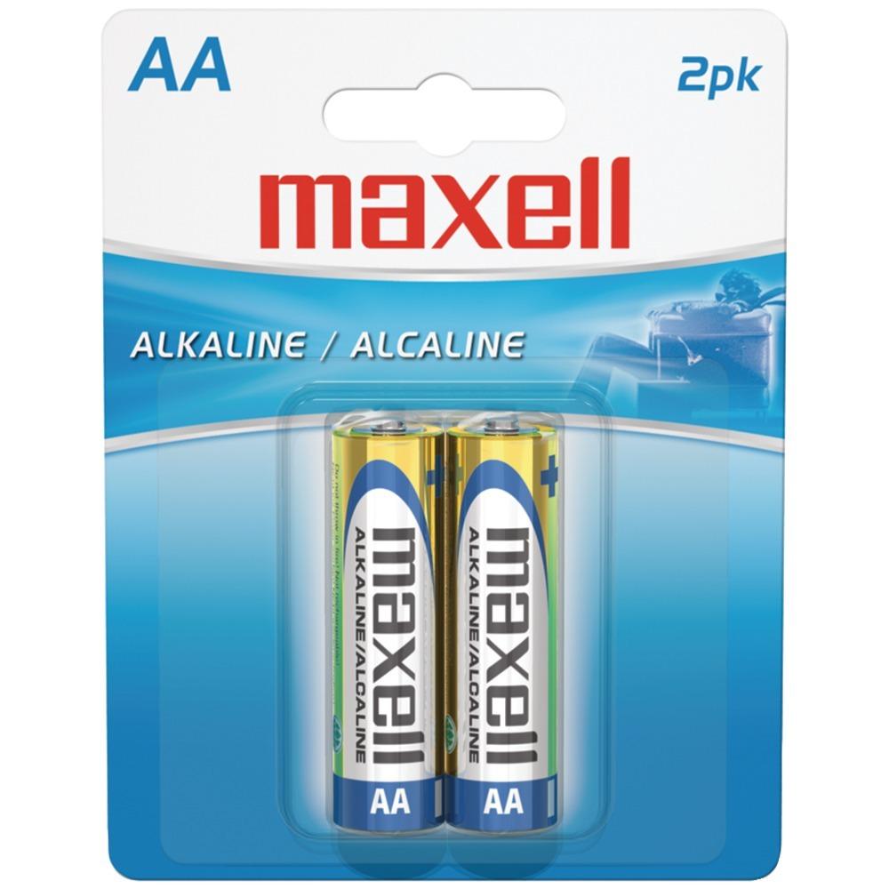 Maxell 723407 - Lr62bp Alkaline Batteries (aa; 2 Pk; Carded)
