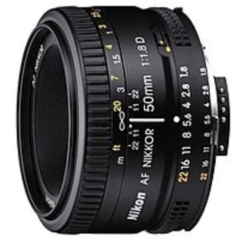 Nikon 2137 50 Mm F/1.8d Af Nikkor Lens For Nikon Digital Slr Cameras