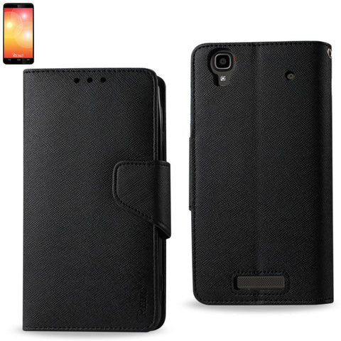 Reiko Zte Max 3-in-1 Wallet Case In Black