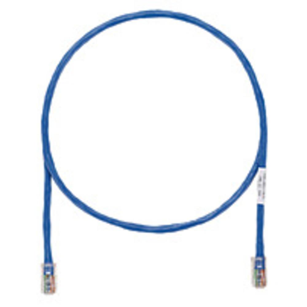 Panduit Cat.6 Utp Patch Cord - Rj-45 Male Network - Rj-45 Male Network - 10ft - Blue, Clear