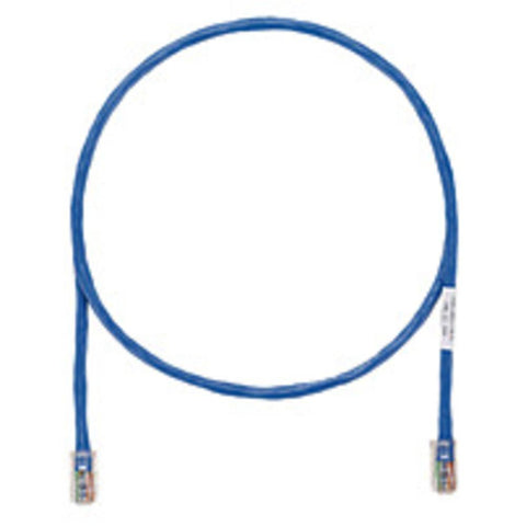 Panduit Cat.6 Utp Patch Cord - Rj-45 Male Network - Rj-45 Male Network - 10ft - Blue, Clear