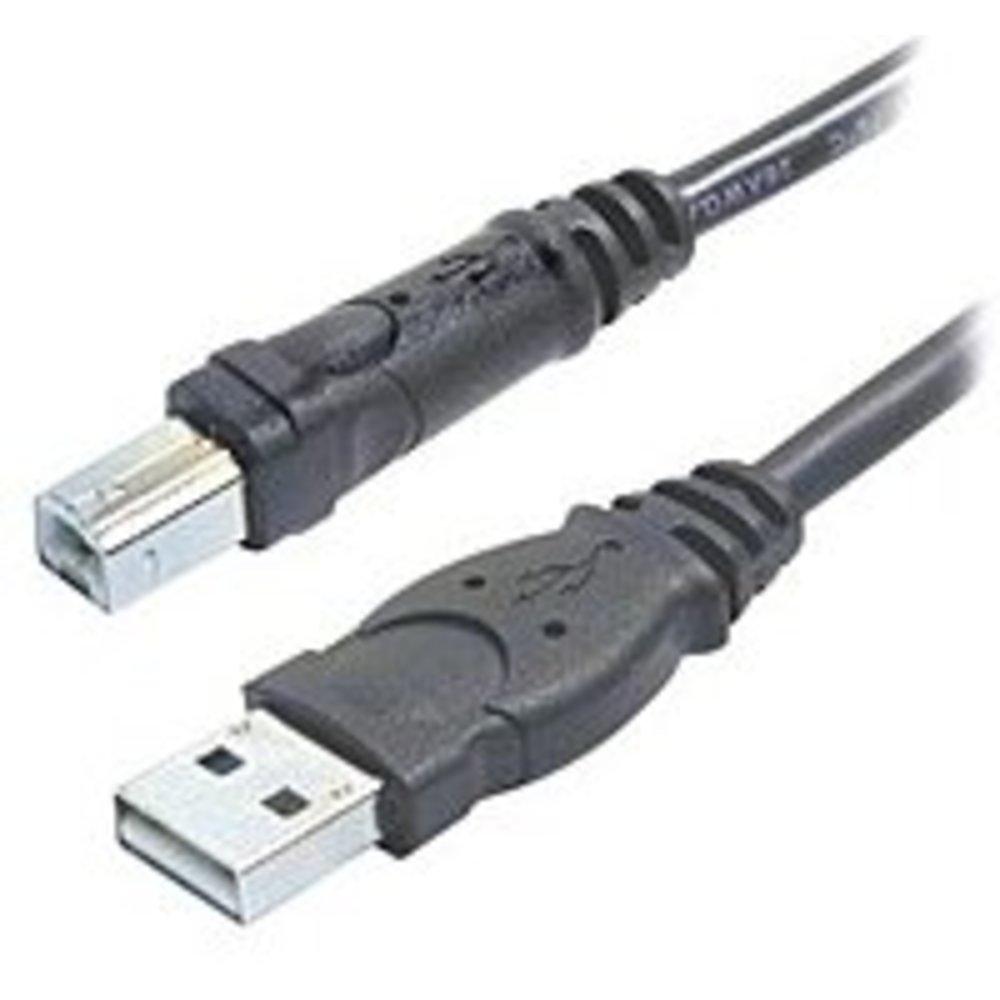 Belkin Pro Series F3u133-03 3 Feet Usb Cable - 1 X 4 Pin Usb Type A - Male/male - Black