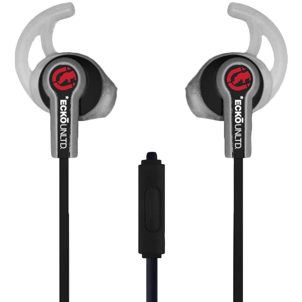 Ecko Unltd. Fuse Sport Earbuds With Microphone (black) Ekufsebk