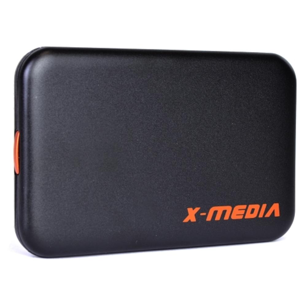 2.5 X-media Xm-en2251u3-bk Superspeed Usb 3.0 External Sata Hddscrewless Aluminum Enclosure - Supports Up To 2tb!